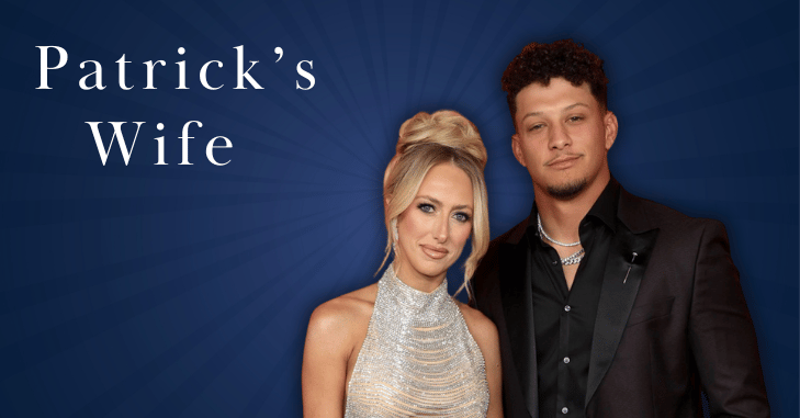 Mahomes family members attending a football game