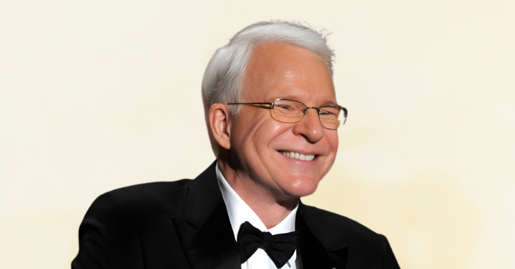 Portrait of comedian and actor Steve Martin