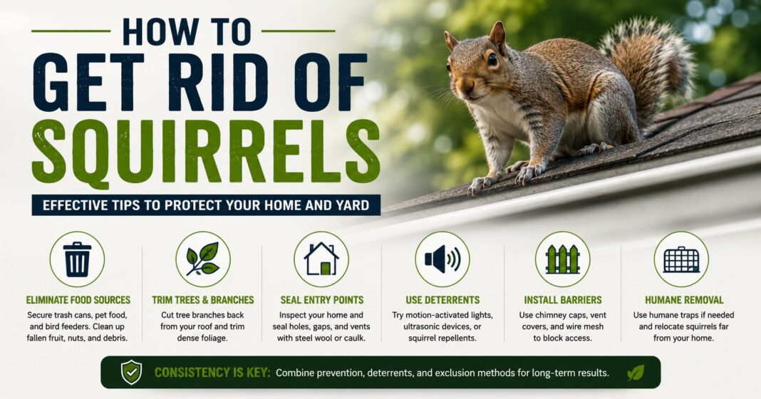 How To Get Rid of Squirrels
